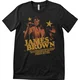 James Brown Majica Its a Mans World Unisex Black M