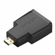 Ugreen 20106 adapter Micro HDMI - HDMI, M/F, črna