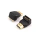 Sbox HDMI - HDMI M / F adapter, 90-kotni vhod