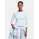 Tommy Jeans Bluza DW0DW22783 Svetlo modra Slim Fit