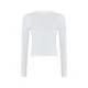 Calvin Klein Jeans Majica svetlo siva/bela