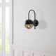 Opviq Zidna lampa E27 Socket, Crno-Siva