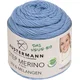 Austermann Step Merino 4 Uni & Melangen 90317-1005 Light Blue Pletilna preja