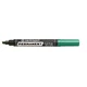 Marker Centropen 8516 trajni zeleni klin s konico 2-5 mm