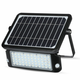 V-TAC LED solarni reflektor sa senzorom pokreta, 10W, 1150lm, crni, IP65, 4000K