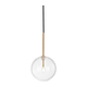 Ideal Lux - LED Lestenec na vrvici EQUINOXE 1xG4/2W/230V zlata