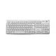 Logitech Keyboard K120 for Business tipkovnica Pisarna USB QWERTZ Nemščina Bela