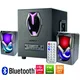 Microlab G101BT Aktivni zvucnici 2.1 11W (5W,2x3W) 3,5mm, SD, USB, FM, Bluetooth, daljinski, LED