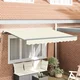 Skrovita tenda Krema 250 x 200 cm tkanina