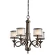 Elstead Lighting Elstead Lacey Lestenec s 5 lučmi, več krakov, bronast zaključek, E14, (22099760)