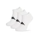 Nogavice Kappa Z4441_AW24 (3-PACK) Bela