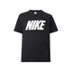 Nike Sportswear Majica Club črna / bela