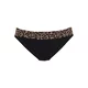 VIVANCE Bikini hlačke rjava/črna
