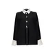 Karl Lagerfeld Bluza črna/bela
