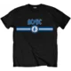 AC/DC Majica Blue Logo & Stripe Black M