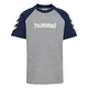 Hummel Funkcionalna majica mornarska / pegasto siva / bela