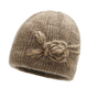 Generic Kaki kape za srednje in starejše zimska topla babičina kapa pletena kapa materina kapa volnena kapa, (21125867)