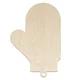 shumee Lesena kroglica Glove 10 cm obešalnik za božično drevo DIY okraski 10 kosov