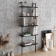 Hanah Home Polica 60?x174x22cm Crna
