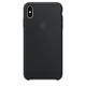 Ovitek za Apple iPhone XS Max, Silicone Case - Black