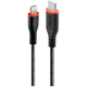 LINDY LINDY USB kabel USB 2.0 Apple Lightning vtič \, USB-C vtič 0.50 m črna 31285, (20417282)