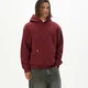 Cropp - Pulover s kapuco in potiskom - maroon