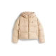 Tommy Jeans Zimska jakna brokat/svetlo rjava
