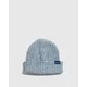 KAPA BEANIE, SIVO ZELENA