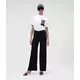 Karl Lagerfeld Ženske pantalone 221W1006-999, Crne