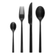 Set pribora 24 kos — Living PVD mat črna - 133838