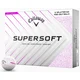 Golf žogice Callaway Supersoft 2025 Splatter 360 Pink, 12, Supersoft