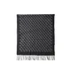 GUESS Šal JEWELS 65X180CM JACQUARD SCARF siva/črna