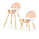 ECO TOYS Hranilica za bebe 2u1 Eco, Roze