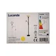 Lucande - Talna svetilka DUNJA 1xE27/11W/230V + 1xE14/6W