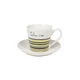 PORCELAN SET ZA KAFU 180ml 6/1 (PRUGE/ŽUTA) RXG-N18080A