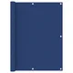 Vidaxl Balkonsko platno modro 120x600 cm oksford blago