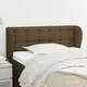 vidaXL vidaXL Vzglavje z ušesi temno rjavo 83x23x78/88 cm blago, (20737471)