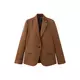 MANGO Blazer Boreli rjava