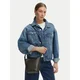 Calvin Klein Ročna torba Emblem Aop Sm Bucket Crossbody LV04F3506G Črna