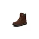 TIMBERLAND Gležnarji z vezalkami temno rjava/bazaltno siva