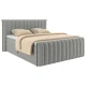 Boxspring Krevet Lina 160/200 cm , siva