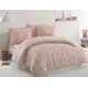 Aberto Design Set Double posteljine Pure, 200x220cm, Roze