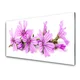 tulup.si Steklena slika Cvetovi rastlin narava 140x70 cm 4 obešalnika