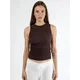 Busem Bluza Blusen rjava