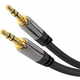 PremiumCord HQ zaščiten kabel stereo Jack 3,5 mm - Jack 3,5 mm M/M 3 m