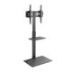 TVS-55T-02 Gembird Mobilni sto sa tockicima, tilt, 32-55, crne boje
