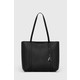 ARMANI EXCHANGE Nakupovalna torba, črna