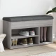 Klupa za cipele boja hrasta 82 x 32 x 45,5 cm konstruirano drvo
