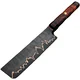 Damaskasti kuhinjski nož KT-38752 - Nakiri / Oranžna / Črna KP38752