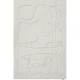 Svetlo siva volnena preproga 200x300 cm Morphic – Agnella